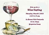 Wine and Cheese Invitation